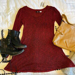Flirty BDG Long Sleeve Mini Dress